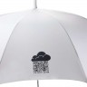 Зонт-трость Unit Promo, белый - 