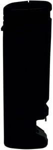 Зажигалка пьезо с открывашкой черная, 8,1х2,4х1 см; пластик 