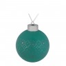 Елочный шар Chain, 8 см, зеленый - 