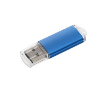 USB flash-карта "Assorti" (8Гб),синяя,5,5х1,7х0,6см,металл