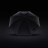 Зонт-трость с фактурной тканью Ricardo, черный - 