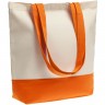 Холщовая сумка Shopaholic, оранжевая - 