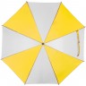 Зонт-трость Milkshake, белый с желтым - 