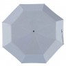 Зонт складной Manifest Color со светоотражающим куполом, черный - 