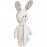 Мягкая игрушка Beastie Toys, заяц с белым шарфом - 