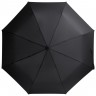 Зонт складной Floyd с кольцом, черный - 
