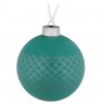Елочный шар Queen, 10 см, зеленый - 
