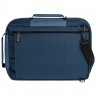 Рюкзак для ноутбука 2 в 1 twoFold, синий с темно-синим - 