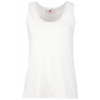Майка женская "Lady-Fit Valueweight Vest", белый_XS, 100% х/б, 160 г/м2