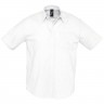 Рубашка мужская с коротким рукавом Brisbane, белая - 