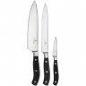 Набор из 3 кухонных ножей Victorinox Forged Chefs, черный - 