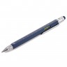 Ручка шариковая Construction, мультиинструмент, синяя - 