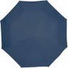 Зонт складной Silverlake, синий с серебристым - 
