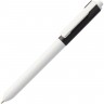 Ручка шариковая Hint Special, белая с черным - 