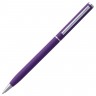 Ручка шариковая Hotel Chrome, ver.2, матовая фиолетовая - 