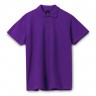 Рубашка поло мужская Spring 210, темно-фиолетовая - 