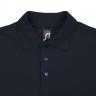 Рубашка поло мужская Spring 210 темно-синяя (navy) - 