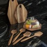 Лопатка деревянная с прорезями Modern Kitchen - 