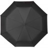 Зонт складной Lui, черный с красным - 