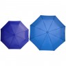 Зонт складной Unit Fiber с большим куполом, темно-синий - 