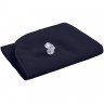 Надувная подушка под шею в чехле Sleep, темно-синяя - 
