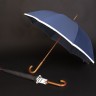 Зонт-трость светоотражающий Unit Reflect, синий - 