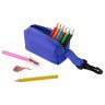 Набор Hobby с цветными карандашами и точилкой, синий - 