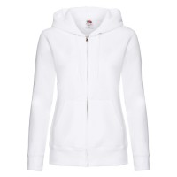 Толстовка &quot;Lady-Fit Hooded Sweat Jacket&quot;, белый_L, 75% х/б, 25% п/э, 280 г/м2 
