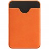 Чехол для карты на телефон Devon, оранжевый с черным - 