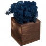 Декоративная композиция GreenBox Fire Cube, синий - 