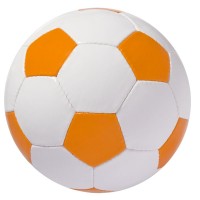 Мяч футбольный Street, бело-оранжевый