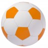 Мяч футбольный Street, бело-оранжевый - 