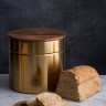 Хлебница Modern Kitchen, золотистая - 