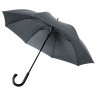 Зонт-трость Alessio, черный с серым - 