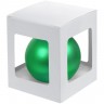 Елочный шар Gala Night Matt в коробке, зеленый, 8 см - 