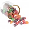 Карамель леденцовая Candy Crush, со вкусом фруктов, с прозрачной крышкой - 