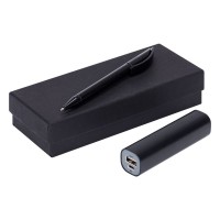 Набор Couple: аккумулятор и ручка, черный
