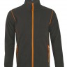 Куртка мужская Nova Men 200, темно-серая с оранжевым - 