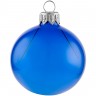 Елочный шар Gala Night в коробке, синий, 6 см - 