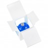 Елочный шар Gala Night в коробке, синий, 6 см - 