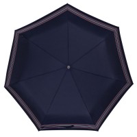 Складной зонт Take It Duo, синий в полоску