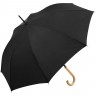 Зонт-трость OkoBrella, черный - 