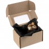 Елочная игрушка «Грецкий орех» в коробке, золотистая - 