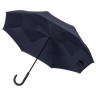 Зонт наоборот Unit Style, трость, темно-синий - 
