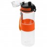 Бутылка для воды Fata Morgana, прозрачная с оранжевым - 