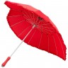 Зонт-трость «Сердце», красный - 