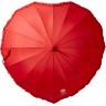 Зонт-трость «Сердце», красный - 