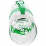 Бутылка для воды Fata Morgana, прозрачная с зеленым - 