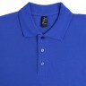 Рубашка поло мужская Summer 170, ярко-синяя (royal) - 