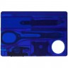 Набор инструментов SwissCard Lite, синий - 